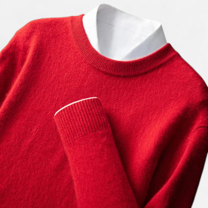 Velclairemode | Pull Col Rond Homme – Simplicité Moderne & Confort Premium