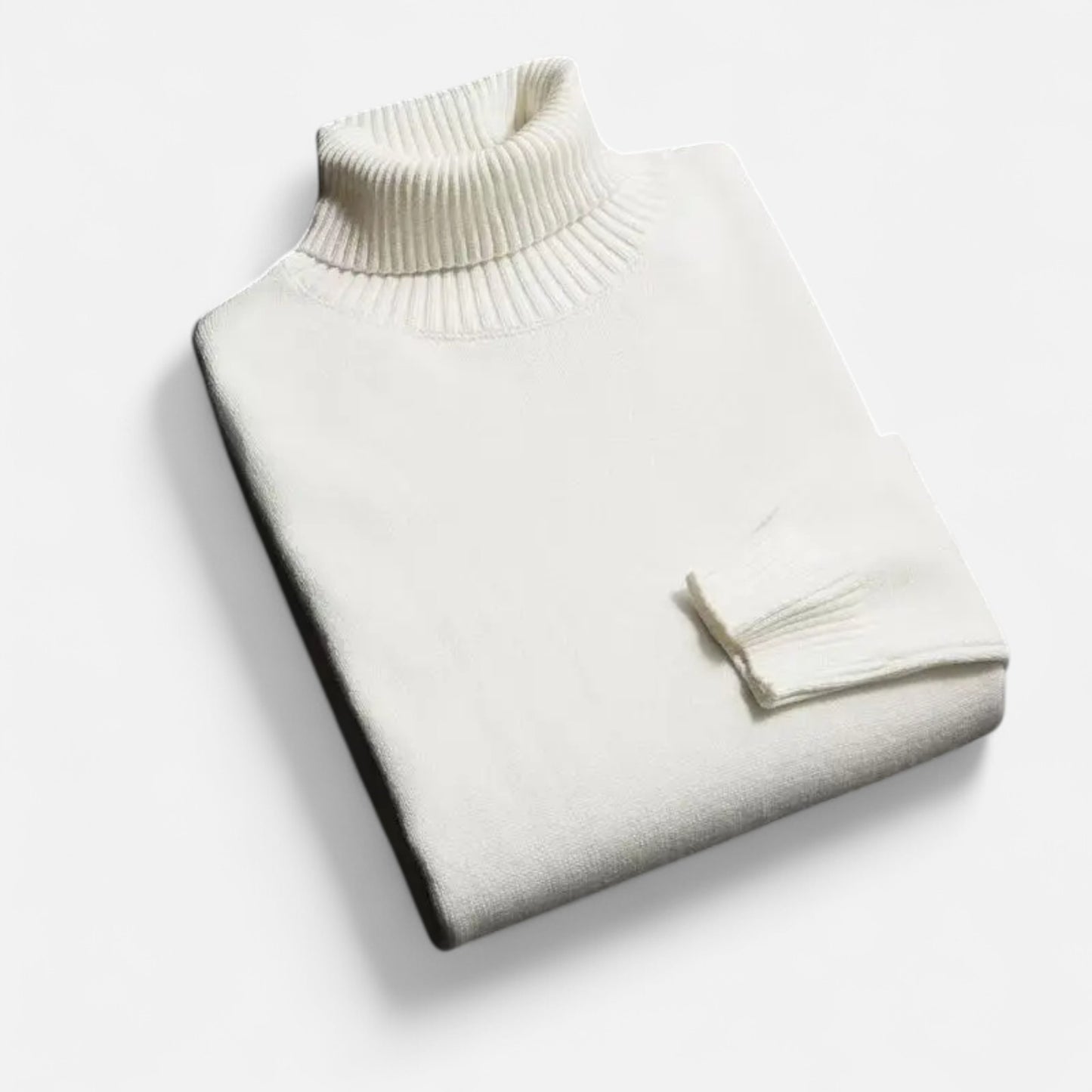 Velclairemode | Pull Col Roulé Homme Maille d’Automne – Raffinement Saisonnière & Chaleur Élégante