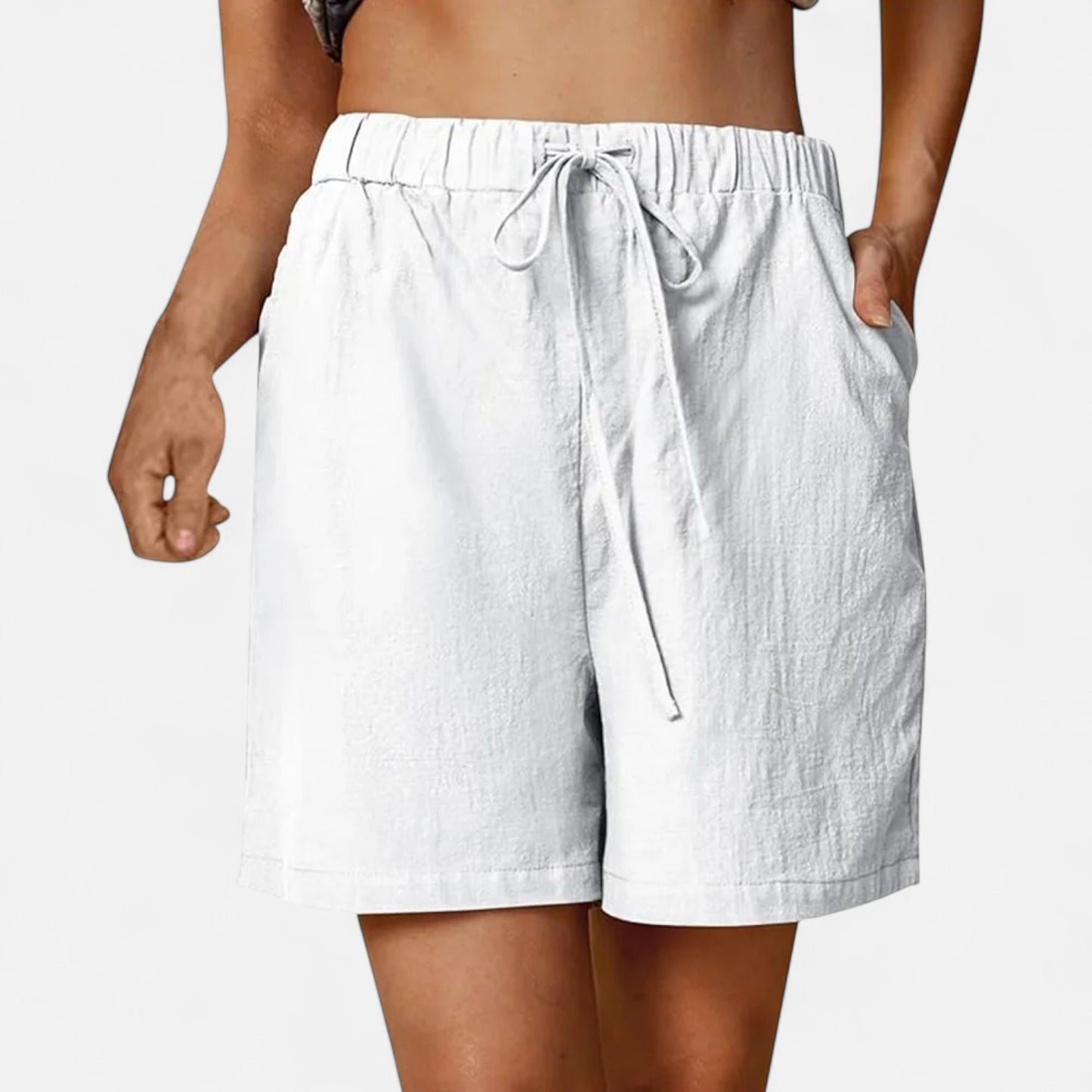 Velclairemode | Short Femme Été en Coton et Lin – Élégance Décontractée, Légèreté Naturelle