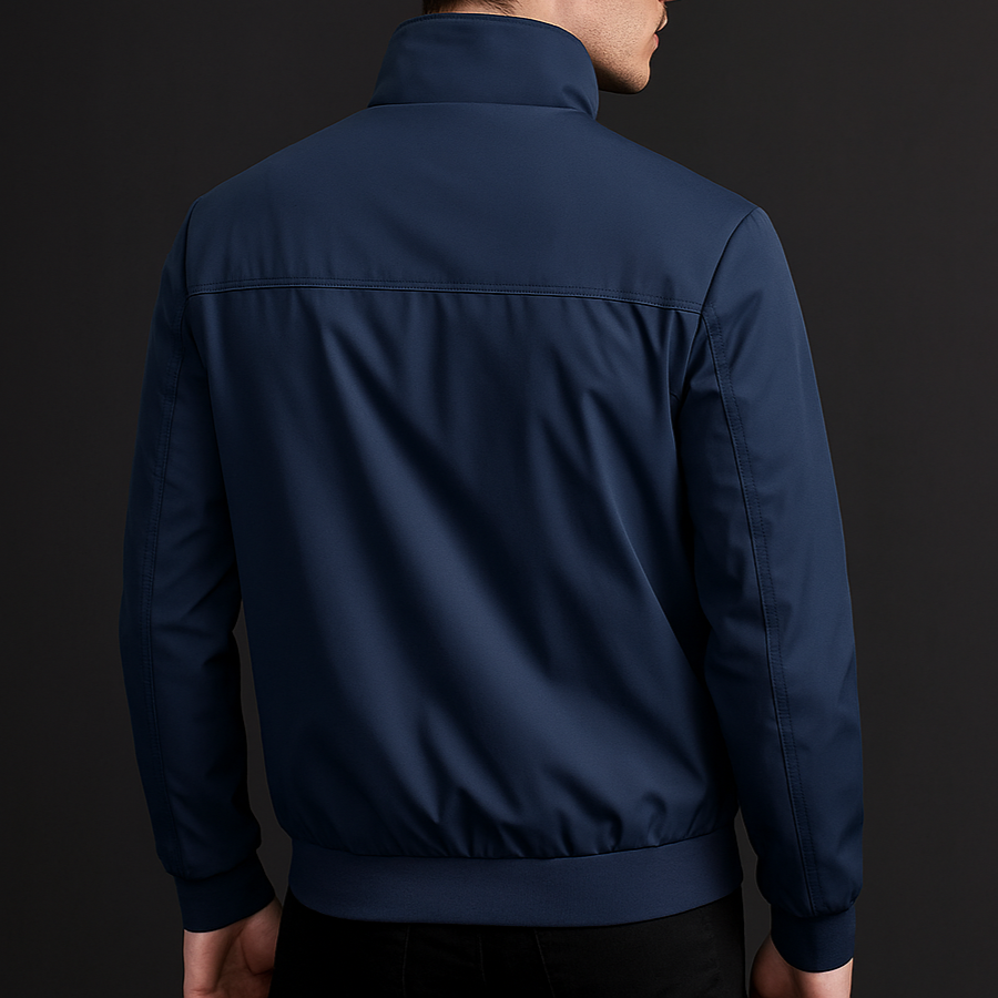 Homme Coupe Vent Urbain Zippé Léger Style Moderne Protection Quotidienne