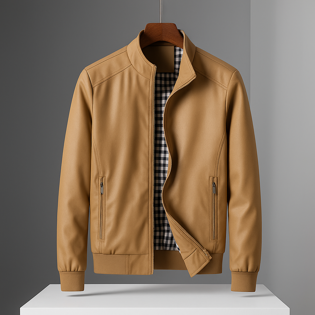 Homme Coupe Vent Urbain Zippé Léger Style Moderne Protection Quotidienne