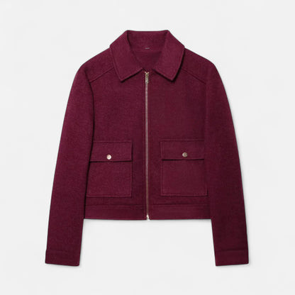 Velclairemode | Veste Femme Zippée Hiver – Élégance Thermique & Silhouette Contemporaine