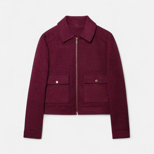 Velclairemode | Veste Femme Zippée Hiver – Élégance Thermique & Silhouette Contemporaine