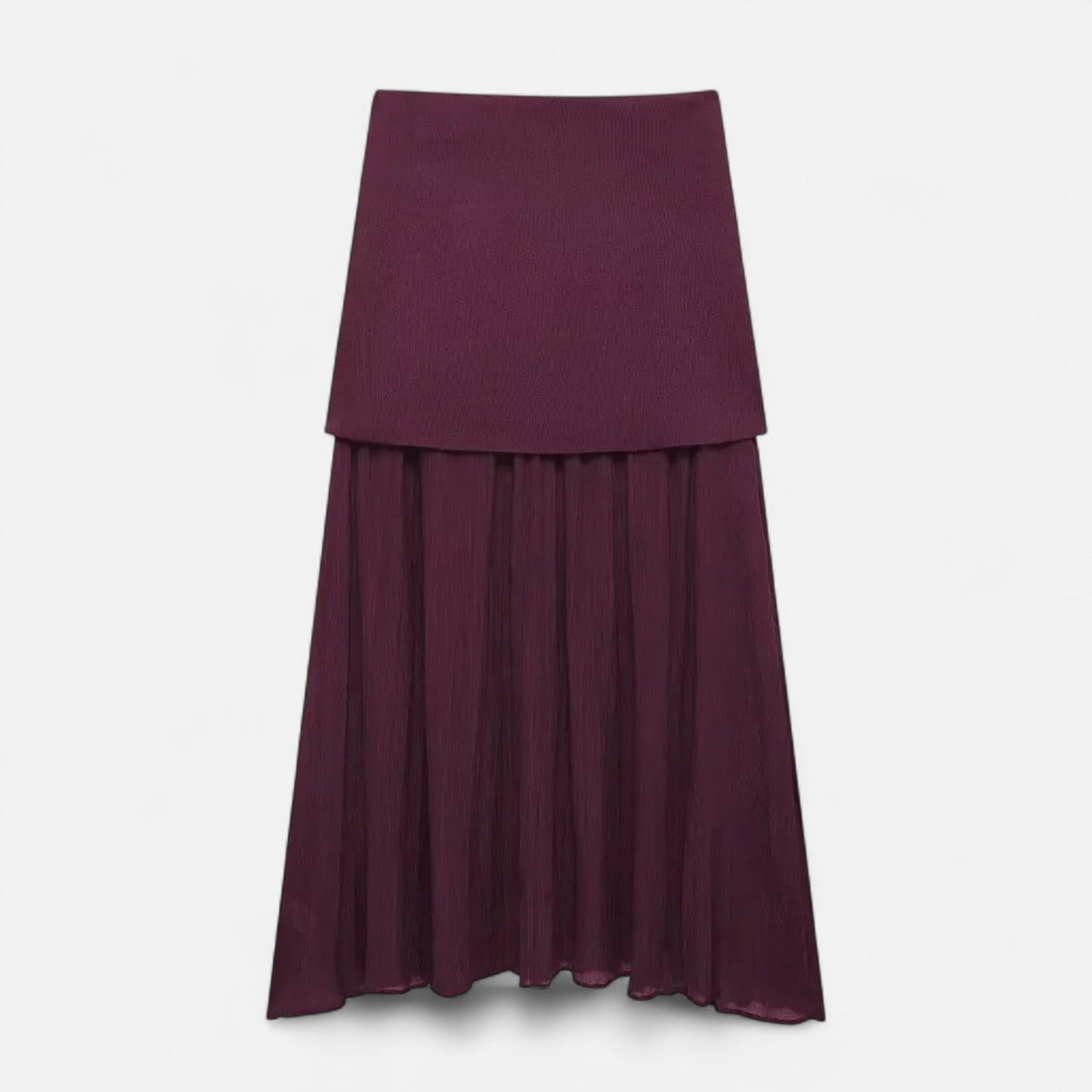 Velclairemode | Ensemble Femme Maille Fine – Débardeur Col V Sans Manches & Jupe Ajustée, Élégance Sculptée