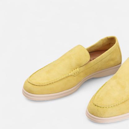 Velclairemode | Mocassins Homme en Suède et Cuir – Chaussures Plates Décontractées à Semelle Souple