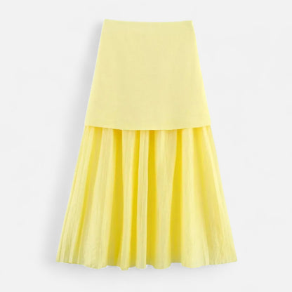 Velclairemode | Ensemble Femme Maille Fine – Débardeur Col V Sans Manches & Jupe Ajustée, Élégance Sculptée